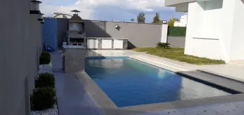 Bahçeli ve yüzme havuzlu lüks Belek villası